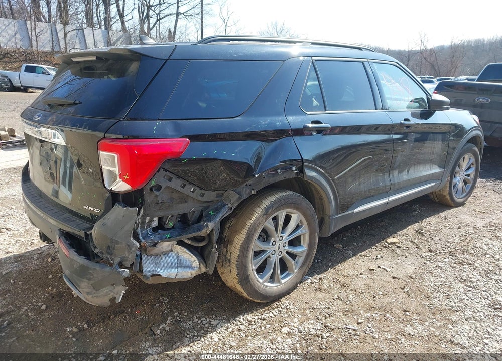 2022 FORD EXPLORER XLT VIN: 1FMSK8DH0NGA12001