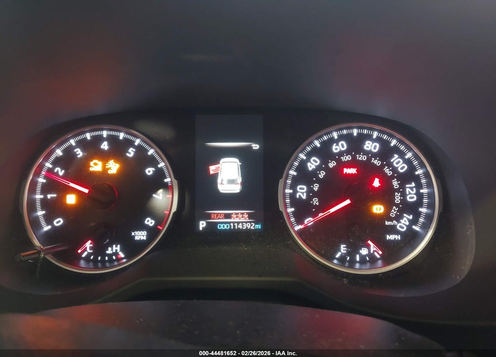 2019 TOYOTA RAV4 LE VIN: 2T3H1RFV0KW046322