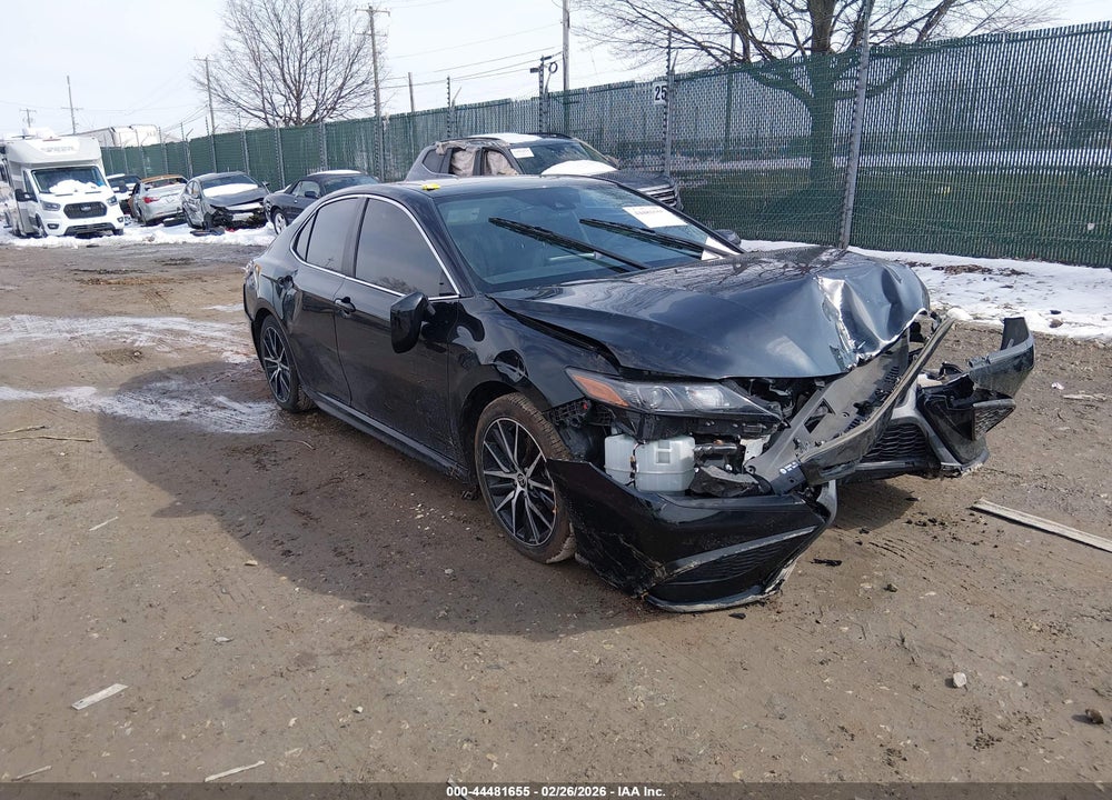 2021 TOYOTA CAMRY SE AWD VIN: 4T1S11BK5MU046489