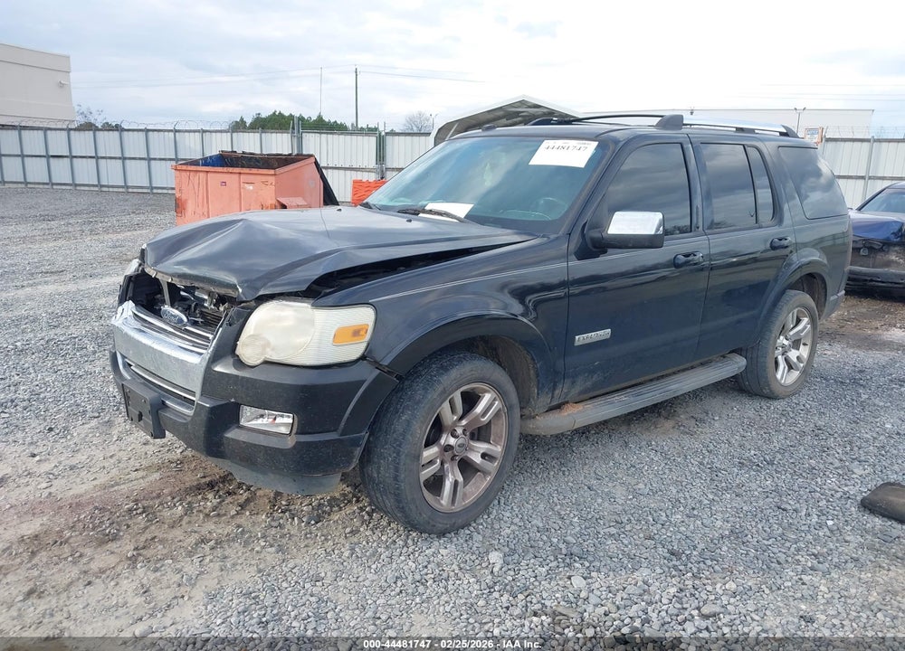 2008 FORD EXPLORER LIMITED VIN: 1FMEU65E18UB36316