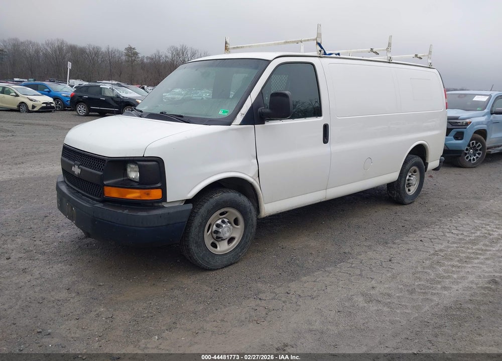 2016 CHEVROLET EXPRESS 2500 WORK VAN VIN: 1GCWGAFF6G1283175