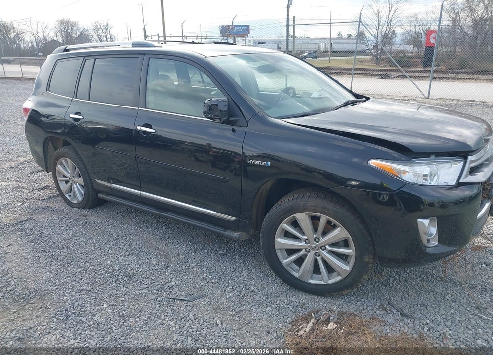 2011 TOYOTA HIGHLANDER HYBRID VIN: JTEDC3EHXB2002222