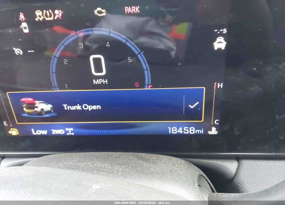 2025 CHEVROLET TRAILBLAZER AWD LS VIN: KL79MNSL0SB099696