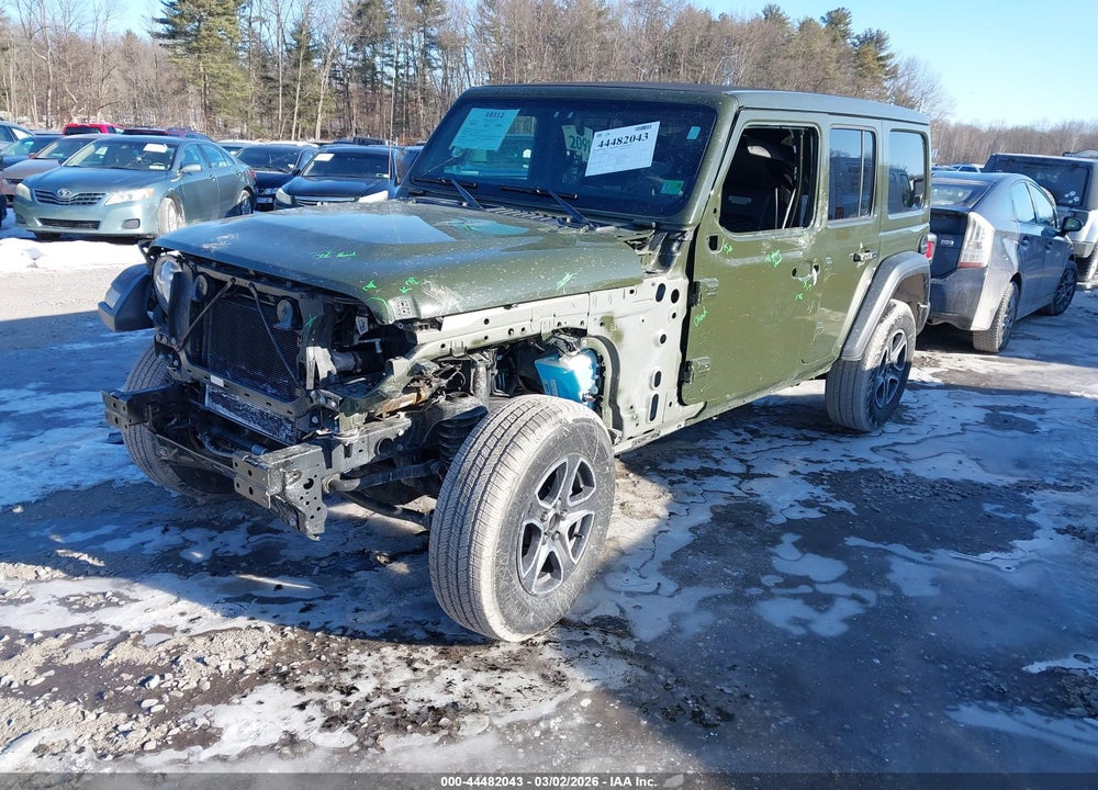 2023 JEEP WRANGLER 4-DOOR SPORT S 4X4 VIN: 1C4HJXDM1PW601270