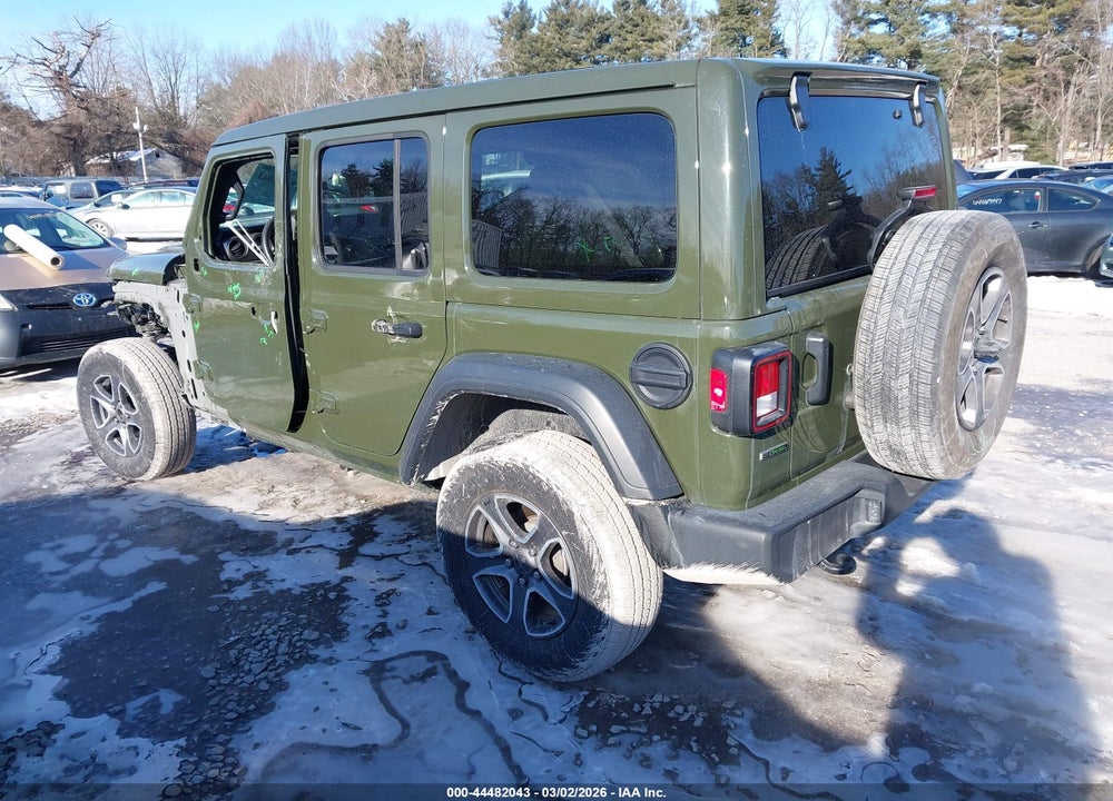 2023 JEEP WRANGLER 4-DOOR SPORT S 4X4 VIN: 1C4HJXDM1PW601270