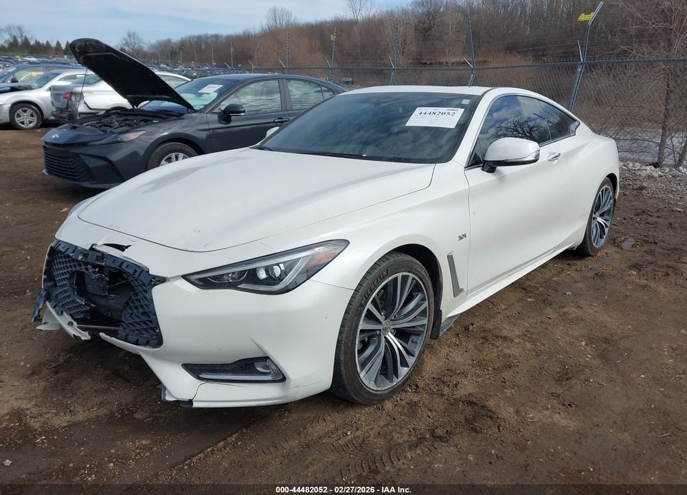2019 INFINITI Q60 3.0T LUXE VIN: JN1EV7EL1KM291240