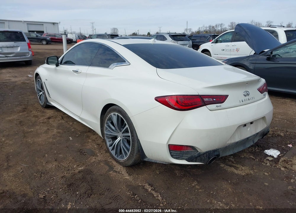 2019 INFINITI Q60 3.0T LUXE VIN: JN1EV7EL1KM291240