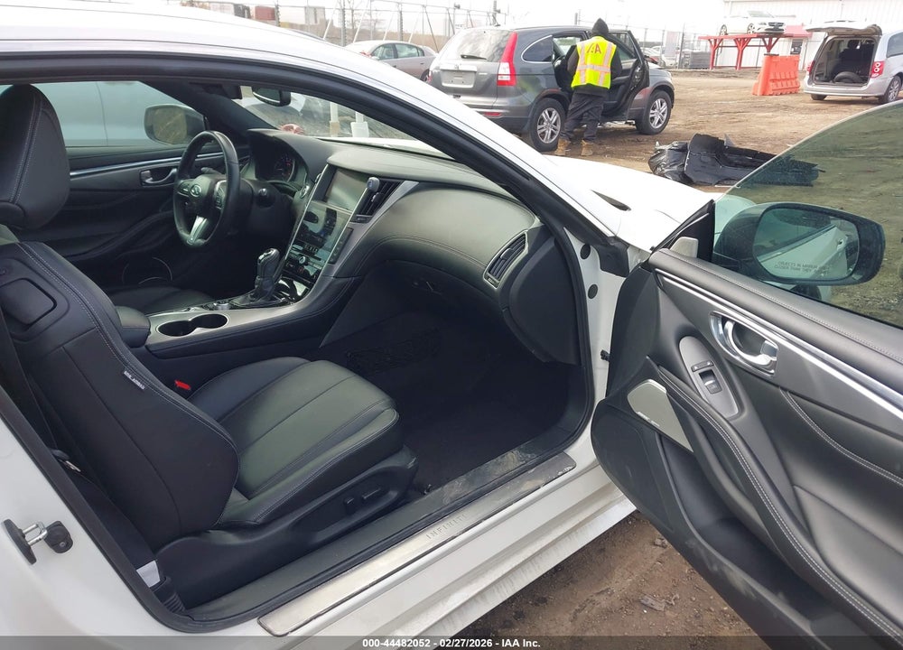 2019 INFINITI Q60 3.0T LUXE VIN: JN1EV7EL1KM291240