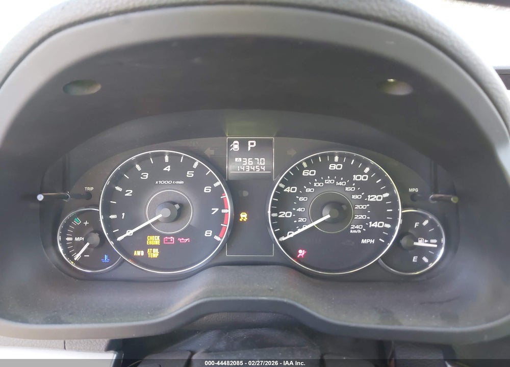 2012 SUBARU OUTBACK 2.5I PREMIUM VIN: 4S4BRBCC5C3298558