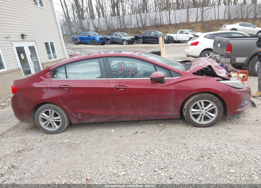2016 CHEVROLET CRUZE LT AUTO VIN: 1G1BE5SM3G7306904