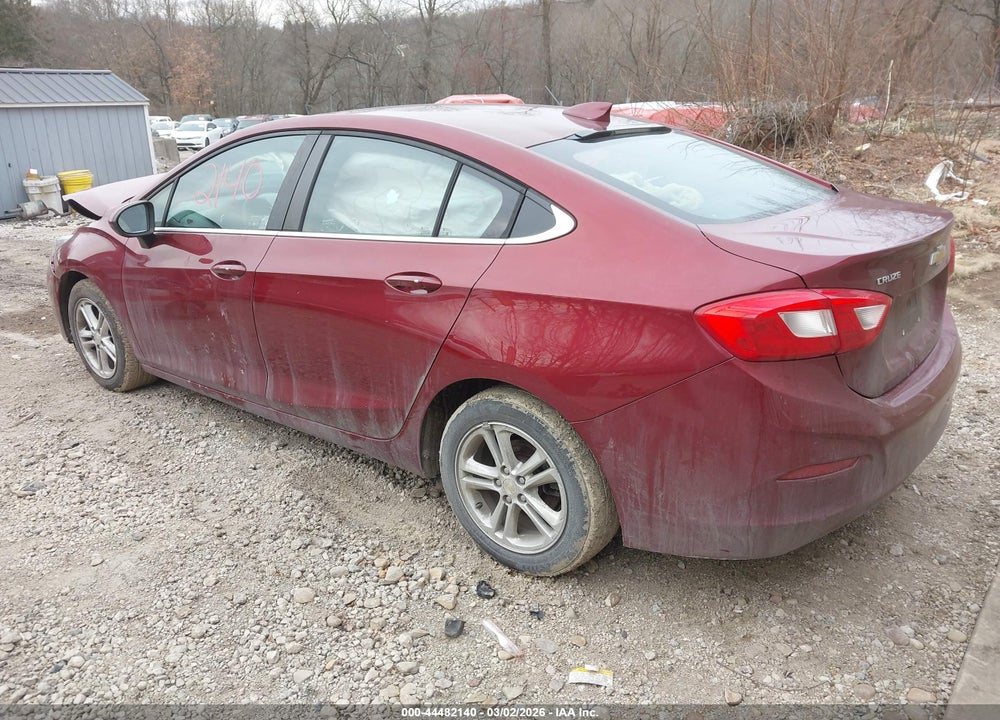 2016 CHEVROLET CRUZE LT AUTO VIN: 1G1BE5SM3G7306904