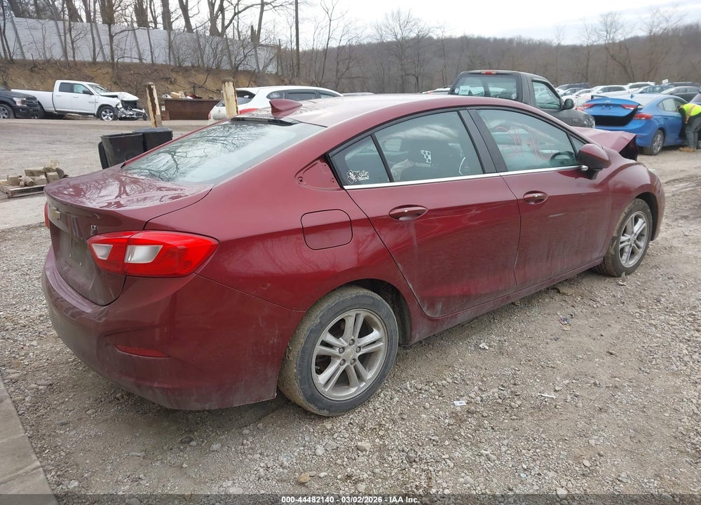 2016 CHEVROLET CRUZE LT AUTO VIN: 1G1BE5SM3G7306904