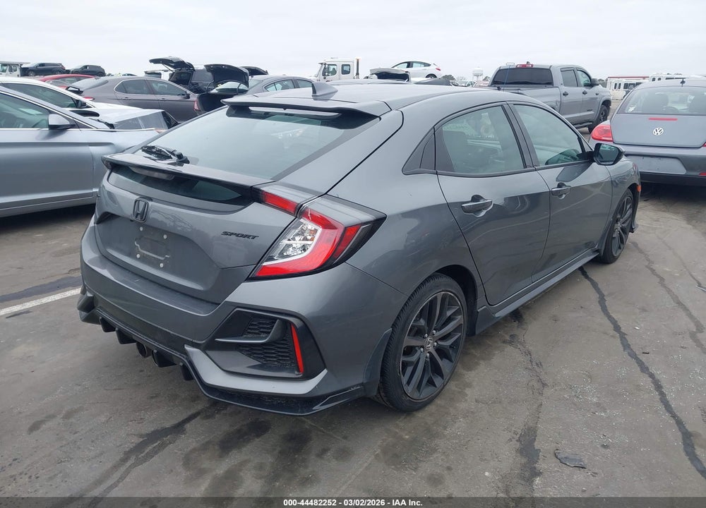 2020 HONDA CIVIC SPORT VIN: SHHFK7H47LU221734