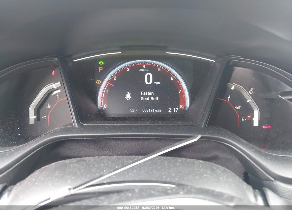 2020 HONDA CIVIC SPORT VIN: SHHFK7H47LU221734