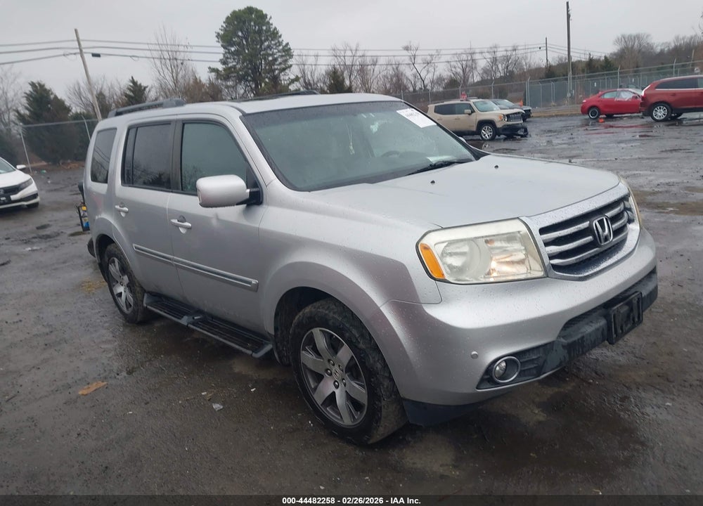 2012 HONDA PILOT TOURING VIN: 5FNYF4H98CB014228