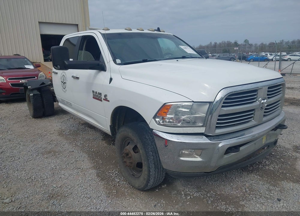 2017 RAM 3500 BIG HORN  4X4 8' BOX VIN: 3C63RRHL1HG697537