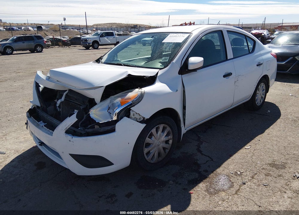 2017 NISSAN VERSA 1.6 S+ VIN: 3N1CN7AP7HL801402