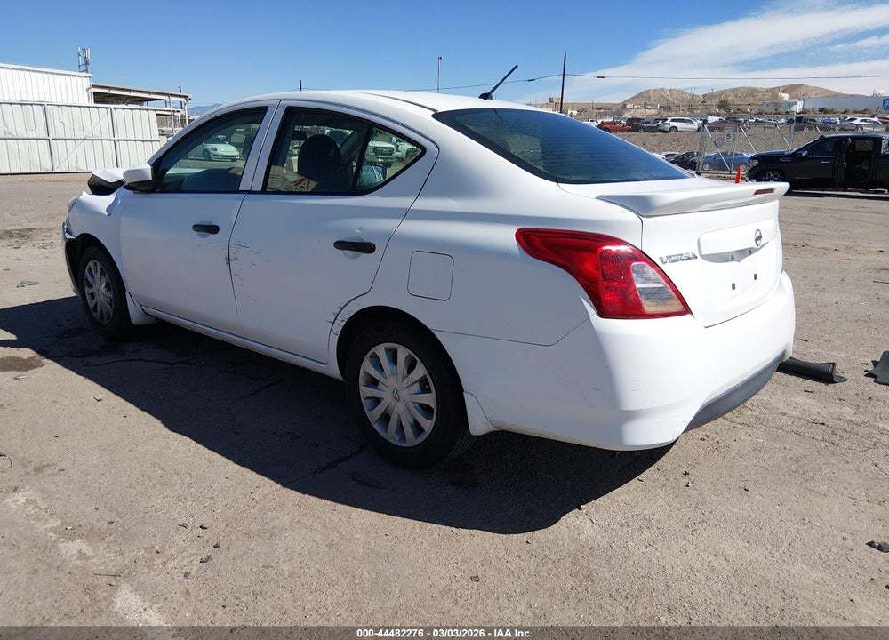2017 NISSAN VERSA 1.6 S+ VIN: 3N1CN7AP7HL801402