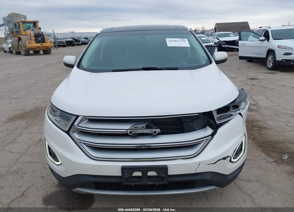 2015 FORD EDGE SEL VIN: 2FMTK4J92FBB24592