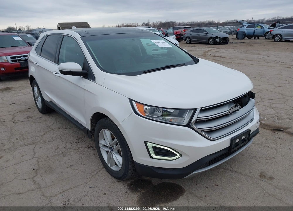 2015 FORD EDGE SEL VIN: 2FMTK4J92FBB24592