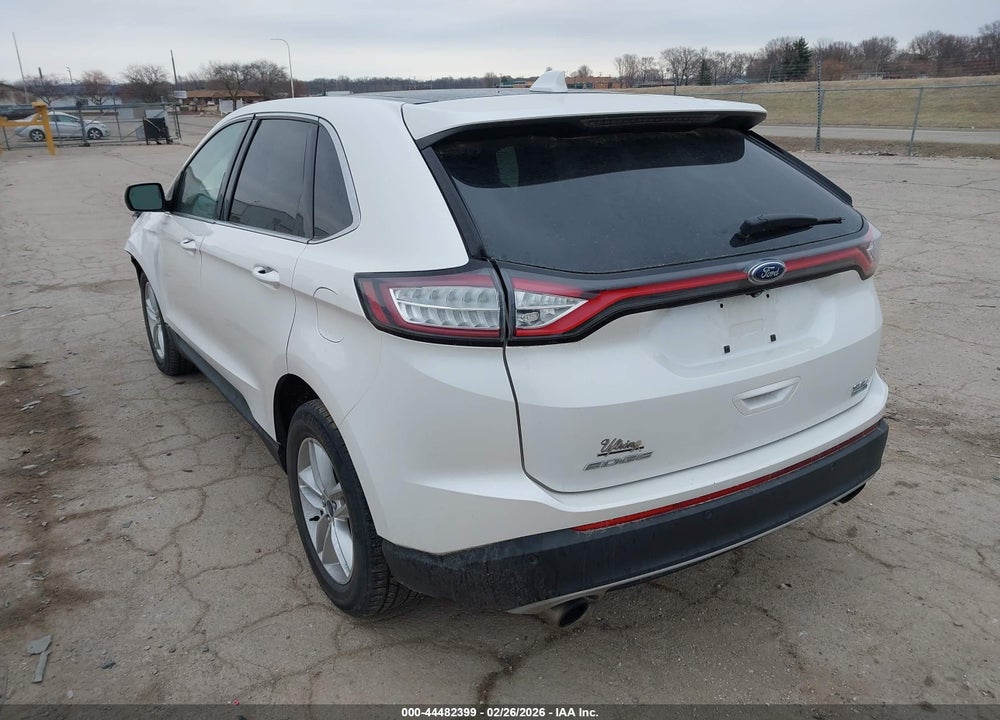 2015 FORD EDGE SEL VIN: 2FMTK4J92FBB24592