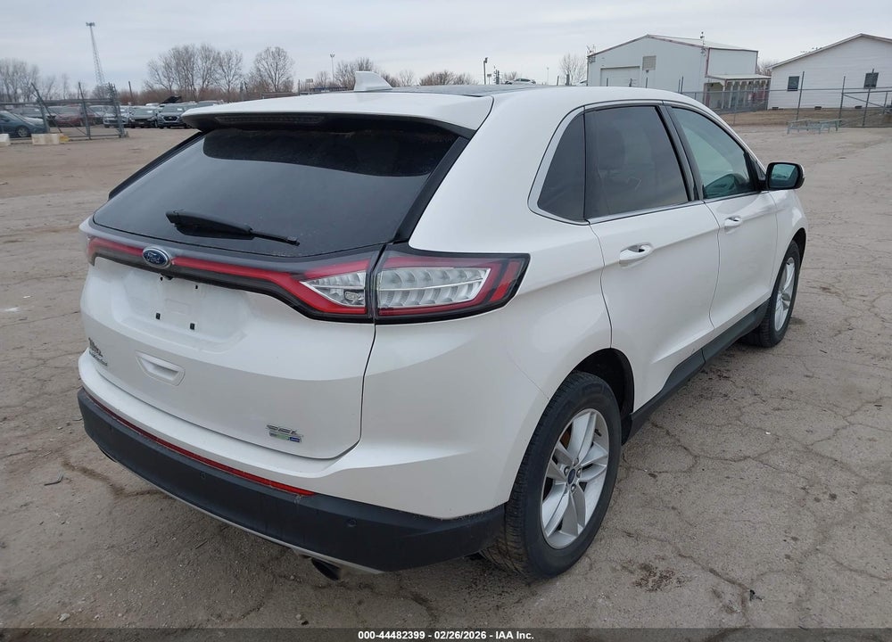 2015 FORD EDGE SEL VIN: 2FMTK4J92FBB24592