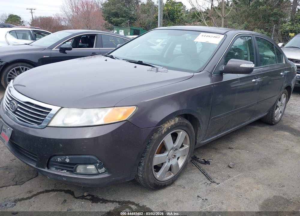 2009 KIA OPTIMA EX VIN: KNAGE228395296451