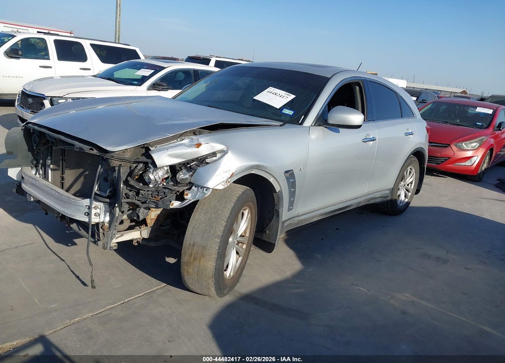 2014 INFINITI QX70 VIN: JN8CS1MW8EM411694