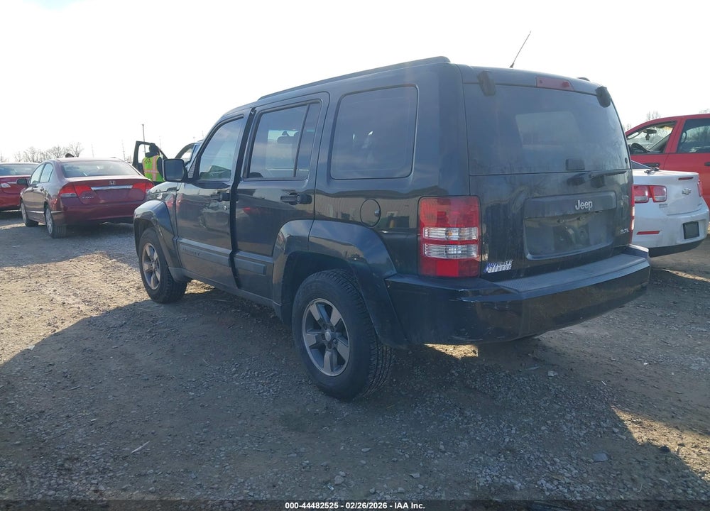 2008 JEEP LIBERTY SPORT VIN: 1J8GP28K98W119873