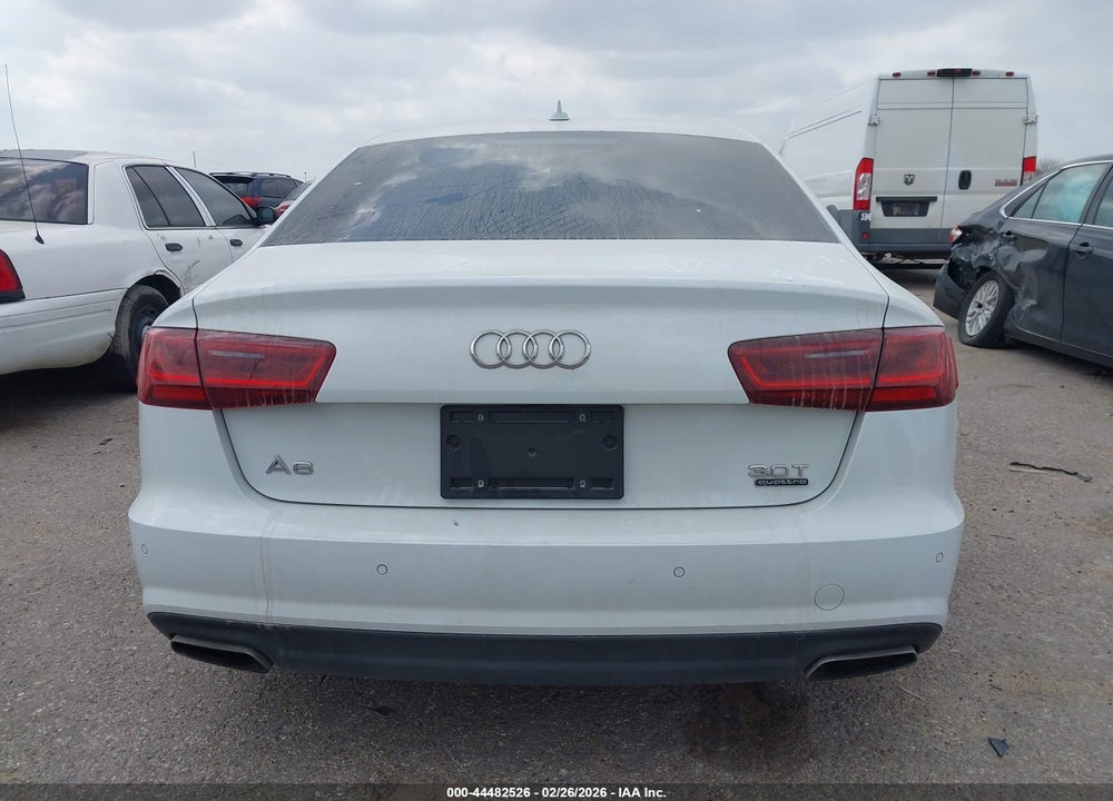 2018 AUDI A6 3.0T PREMIUM/3.0T SPORT VIN: WAUF3AFC6JN066210
