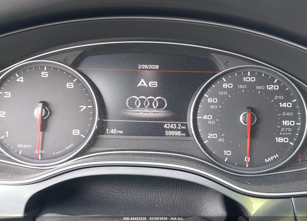 2018 AUDI A6 3.0T PREMIUM/3.0T SPORT VIN: WAUF3AFC6JN066210
