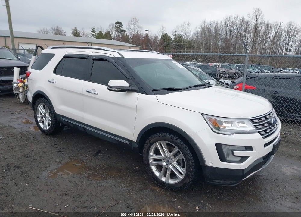2016 FORD EXPLORER LIMITED VIN: 1FM5K8F82GGB08595