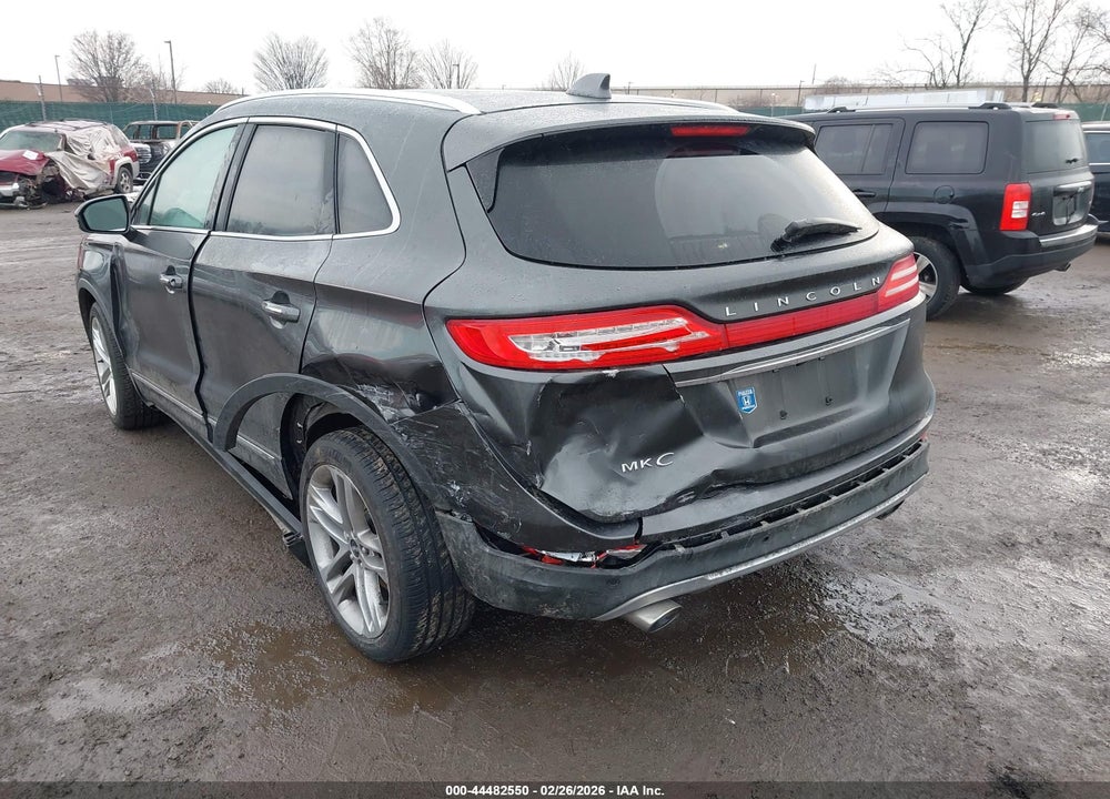 2019 LINCOLN MKC RESERVE VIN: 5LMCJ3D91KUL44364