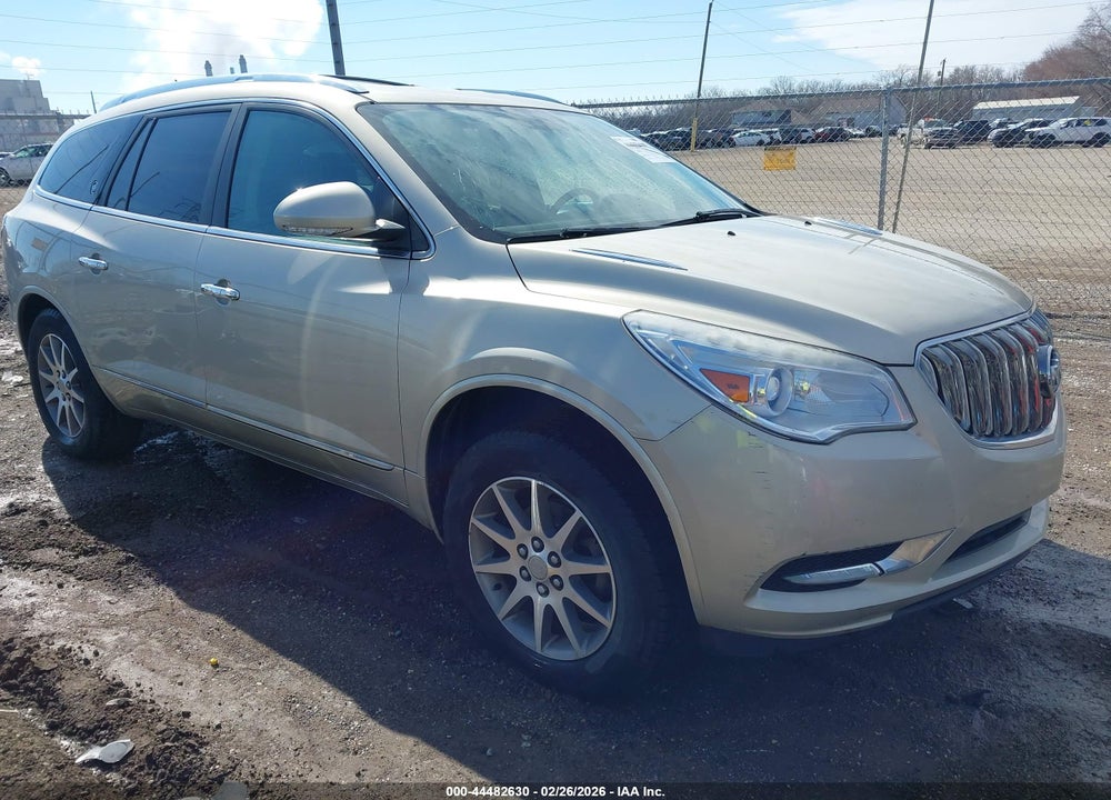 2014 BUICK ENCLAVE LEATHER VIN: 5GAKRBKD5EJ352827