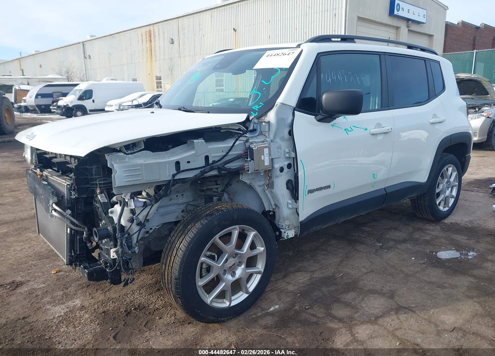 2022 JEEP RENEGADE LATITUDE 4X4 VIN: ZACNJDB14NPN69819