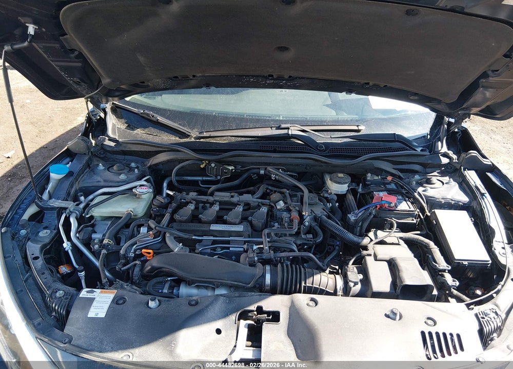 2018 HONDA CIVIC EX-L VIN: JHMFC1F72JX023587