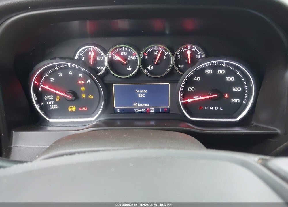 2020 CHEVROLET SILVERADO 1500 4WD  SHORT BED RST VIN: 1GCUYEED0LZ306893