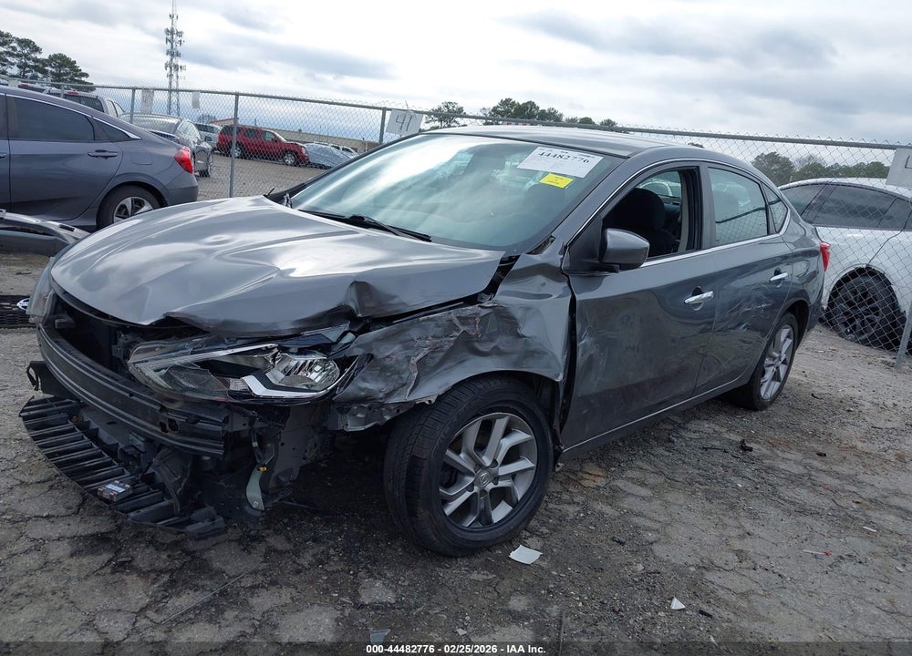 2019 NISSAN SENTRA S VIN: 3N1AB7AP6KY313634