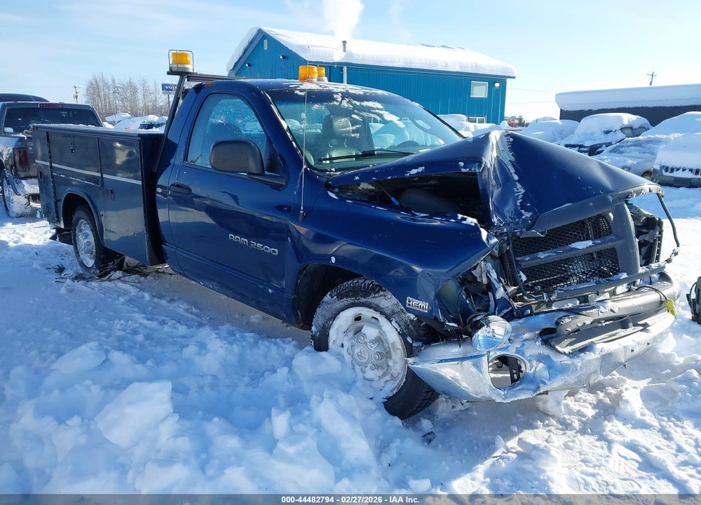 2004 DODGE RAM 2500 ST VIN: 3D7KA26D84G116341