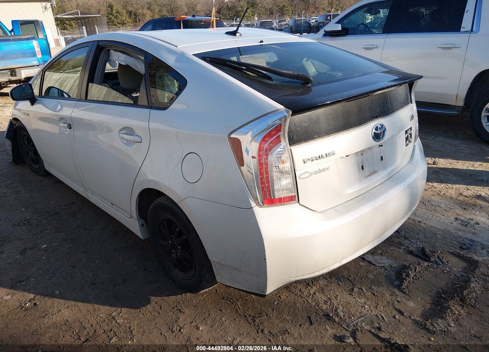 2015 TOYOTA PRIUS THREE VIN: JTDKN3DU3F0424869