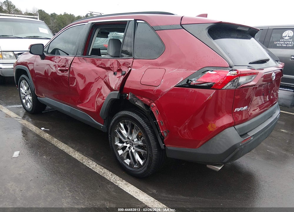2022 TOYOTA RAV4 XLE PREMIUM VIN: 2T3C1RFV9NW214716