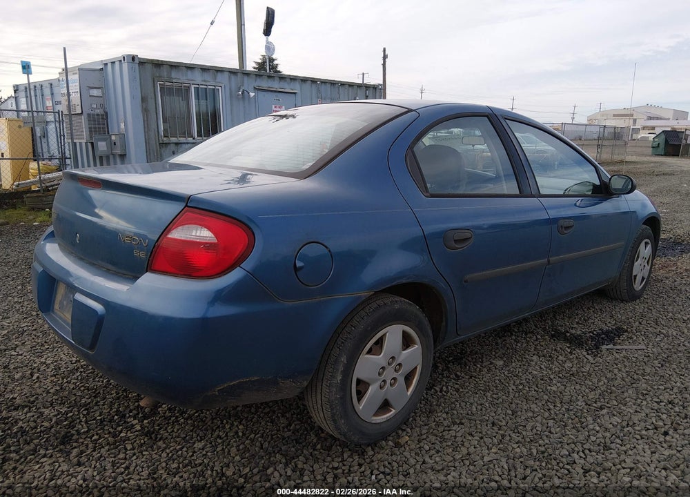 2003 DODGE NEON SE VIN: 1B3ES26C73D171954