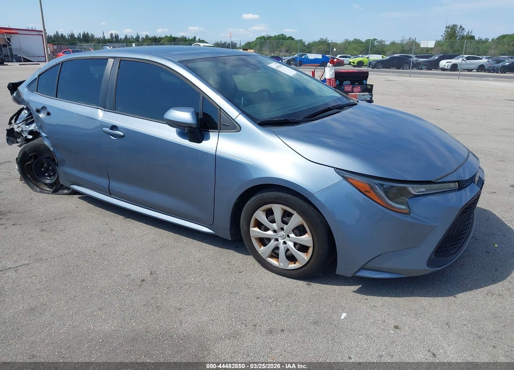 2020 TOYOTA COROLLA LE VIN: 5YFEPRAE6LP082875