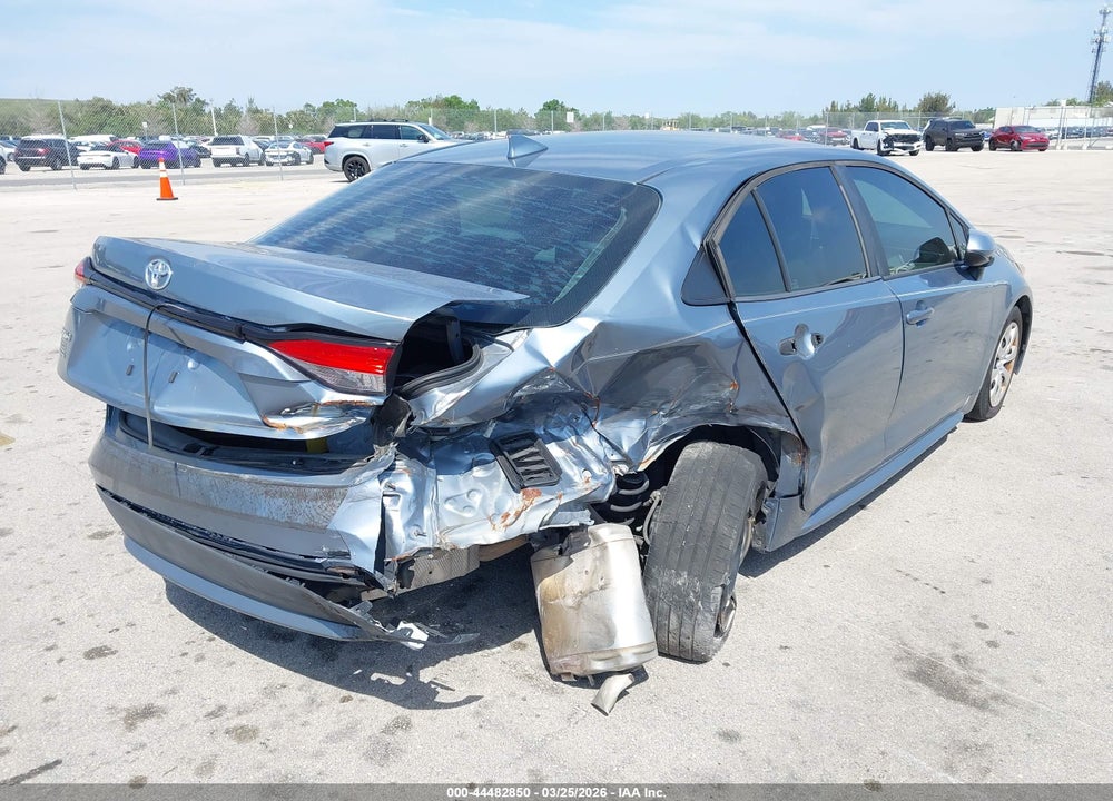 2020 TOYOTA COROLLA LE VIN: 5YFEPRAE6LP082875