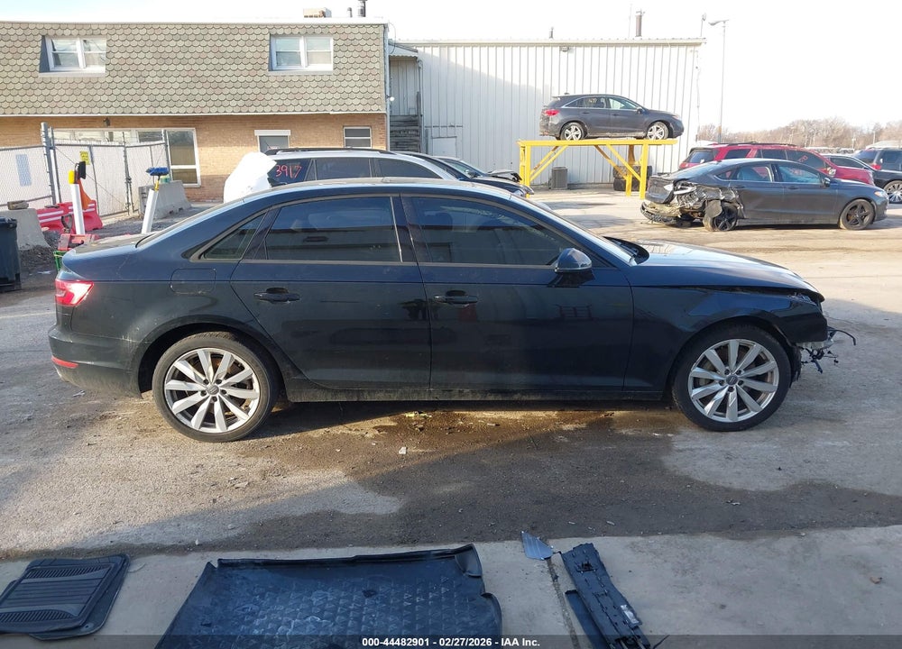 2017 AUDI A4 2.0T PREMIUM VIN: WAUANAF44HN004649