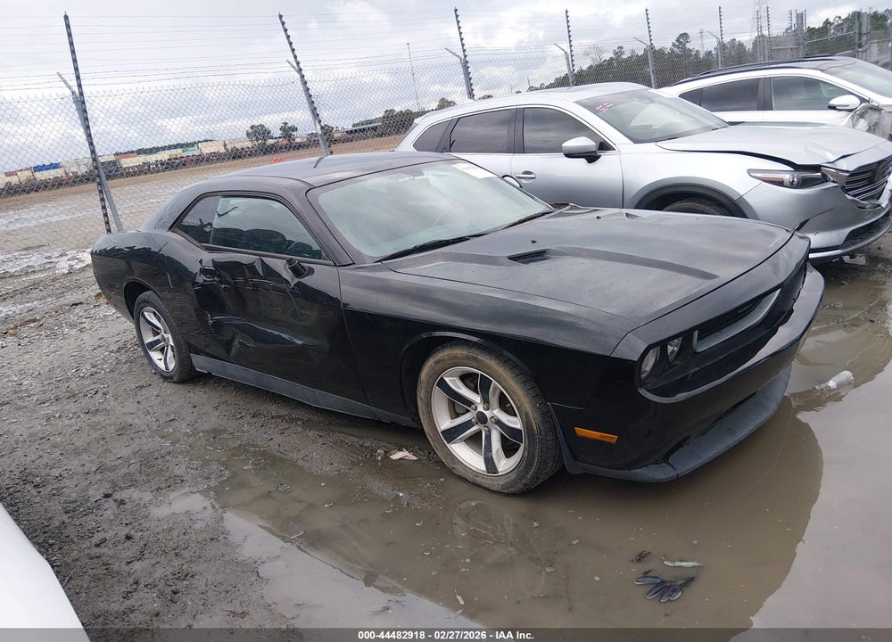 2012 DODGE CHALLENGER SXT VIN: 2C3CDYAGXCH206720