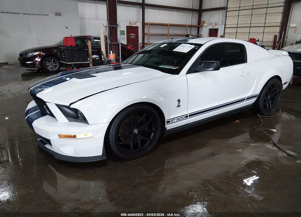 2009 FORD SHELBY GT500 VIN: 1ZVHT88S295137792