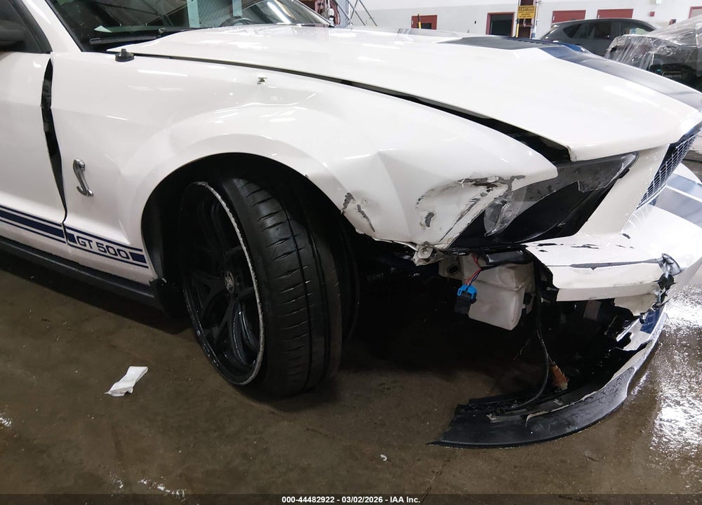 2009 FORD SHELBY GT500 VIN: 1ZVHT88S295137792
