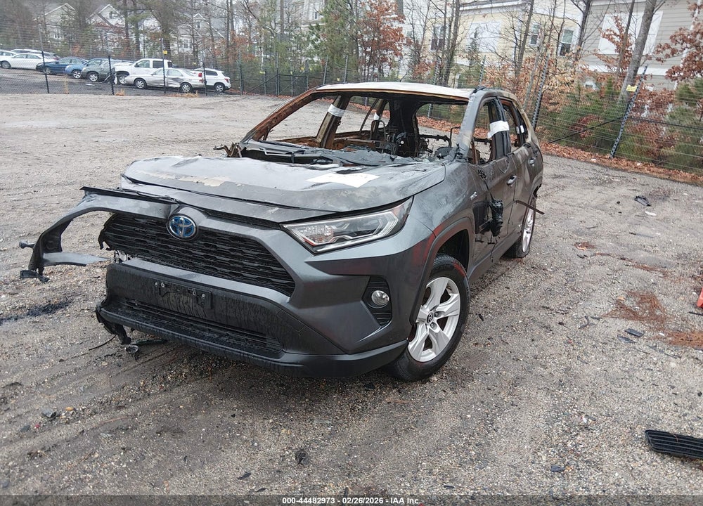 2019 TOYOTA RAV4 HYBRID XLE VIN: JTMRWRFV0KD026414
