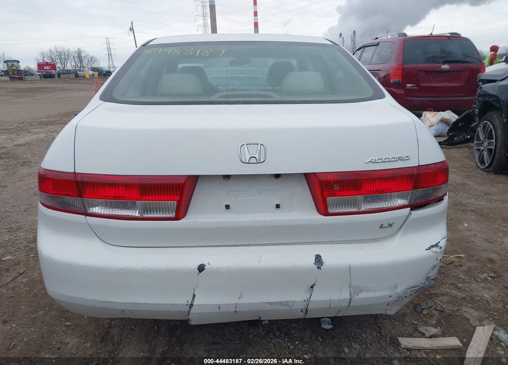 2003 HONDA ACCORD 2.4 LX VIN: 1HGCM56383A015295